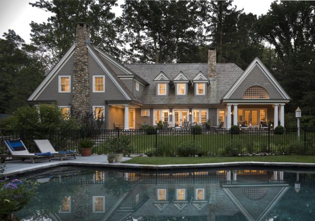 Kimberly Residence – Twilight Shot from Pool