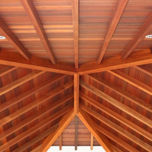 North Street Residence – Pool House Roof Structure